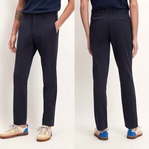 Everlane The Performance Chino Pants Slim Fit Navy Blue Men's 31x32 NWT Uniform